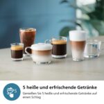 Serie 3300 Kaffeevollautomat – 5 Getränke, LatteGo, SilentBrew, Keramikmahlwerk – Bild 3