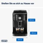 Magnifica S Kaffeevollautomat – Espresso und Cappuccino, klassischer Milchaufschäumer – Bild 7