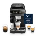 Magnifica Evo ECAM292.81.B Kaffeevollautomat – LatteCrema System, 7 One-Touch Getränke, Schwarz