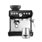 Barista Express Kaffeemaschine – Siebträger mit Mahlwerk, Milchaufschäumer, Schwarz