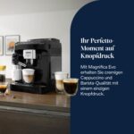 Magnifica Evo ECAM292.81.B Kaffeevollautomat – LatteCrema System, 7 One-Touch Getränke, Schwarz – Bild 2