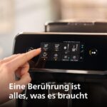 Serie 2200 Kaffeevollautomat – 2 Kaffeespezialitäten, Keramikmahlwerk, Schwarz – Bild 4