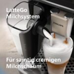 Serie 5500 LatteGo Kaffeevollautomat – 20 Getränke, SilentBrew, Schwarz Silber – Bild 6