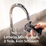 Serie 5500 LatteGo Kaffeevollautomat – 20 Getränke, SilentBrew, Schwarz Silber – Bild 7