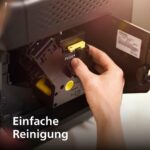 Serie 2200 Kaffeevollautomat – 2 Kaffeespezialitäten, Keramikmahlwerk, Schwarz – Bild 7