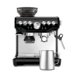 The Barista Express Siebträgermaschine – Integriertes Mahlwerk, Milchaufschäumer, Schwarzer Sesam