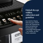 Magnifica Evo ECAM292.81.B Kaffeevollautomat – LatteCrema System, 7 One-Touch Getränke, Schwarz – Bild 5