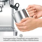 Barista Express Kaffeemaschine – Siebträger mit Mahlwerk, Milchaufschäumer, Schwarz – Bild 6